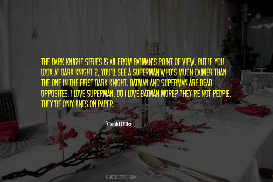 Dark Knight Batman Quotes #1477704