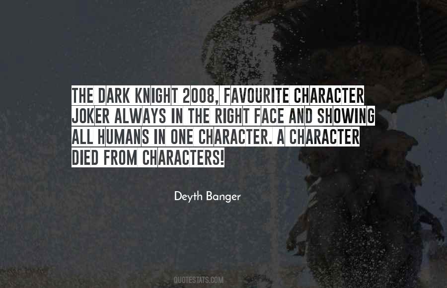 Dark Knight Batman Quotes #41039