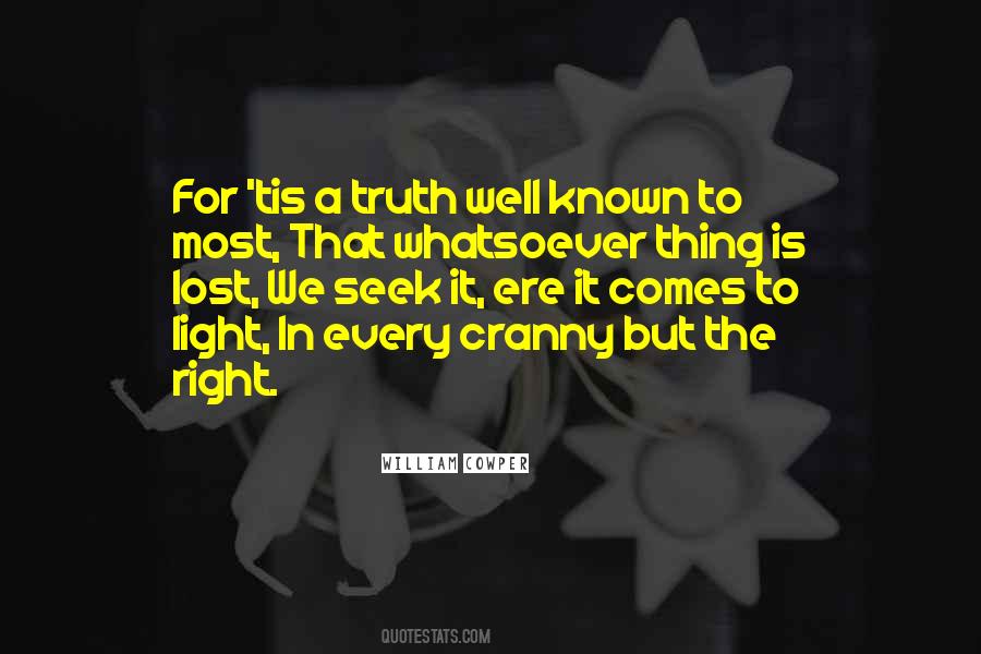 Comes To Light Quotes #1621373