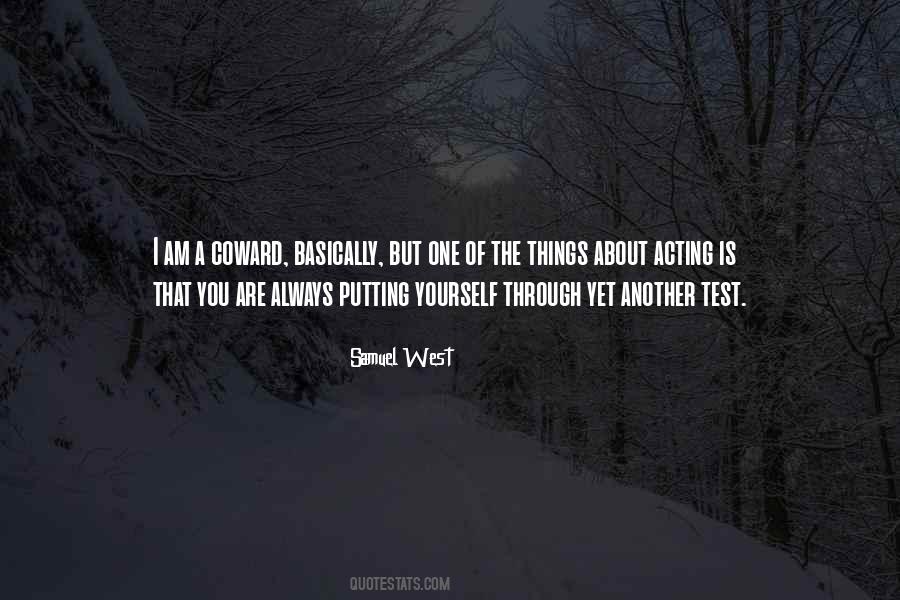 Test Yourself Quotes #1047933