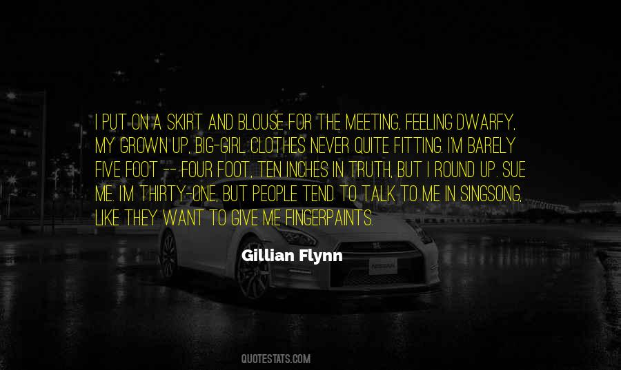 Dark Places Gillian Flynn Quotes #1635947