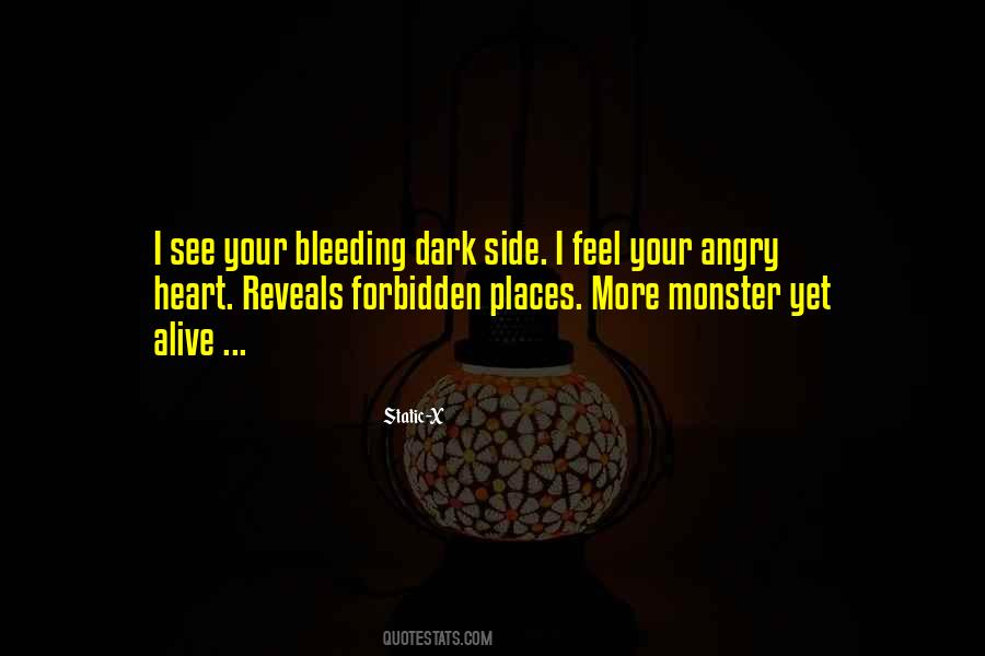 Dark Side Of The Heart Quotes #1465982
