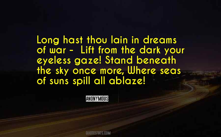 Dark Sky Quotes #61840