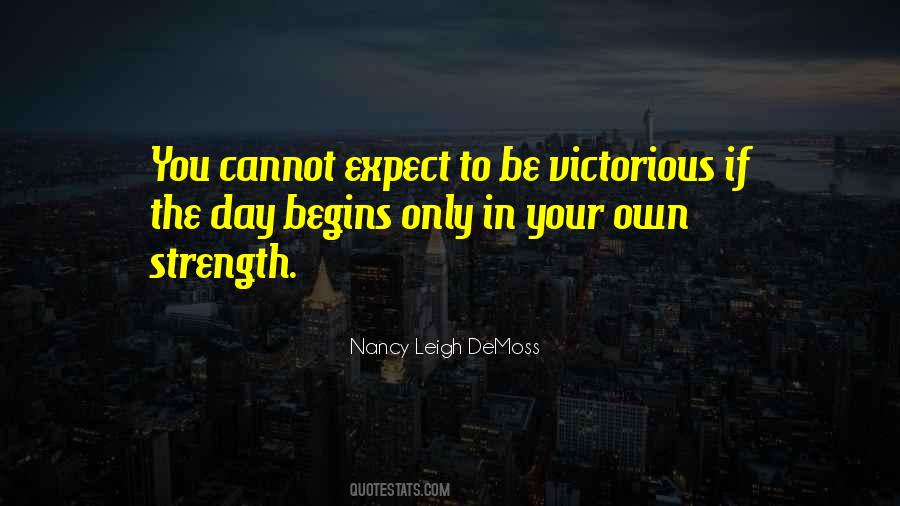 Be Victorious Quotes #1585316