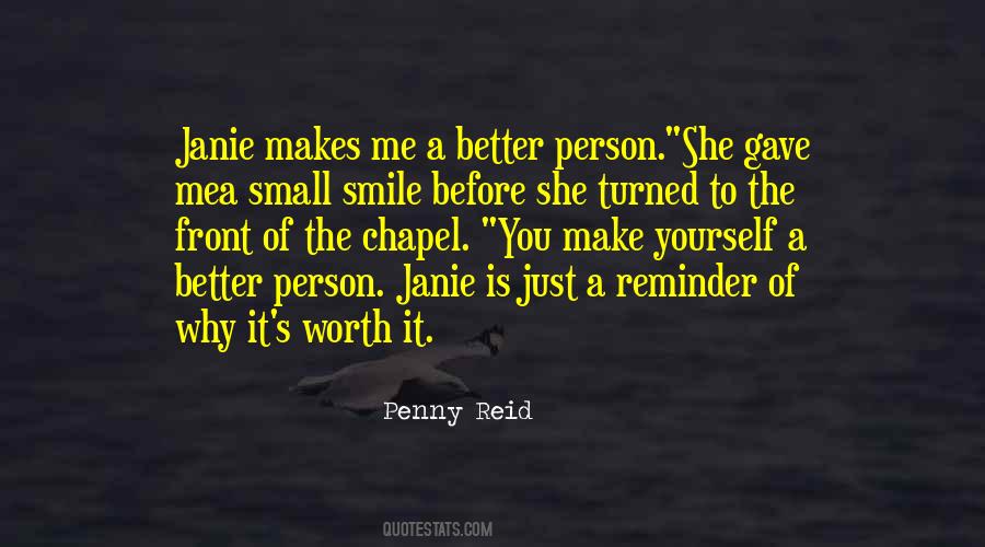 Quotes About The One That Makes You Smile #282981