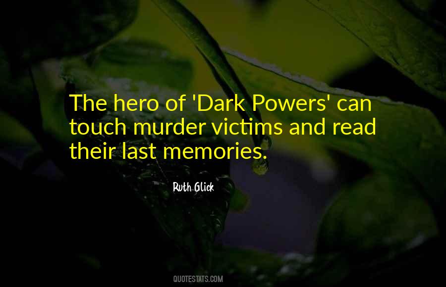 Dark Touch Quotes #1055909