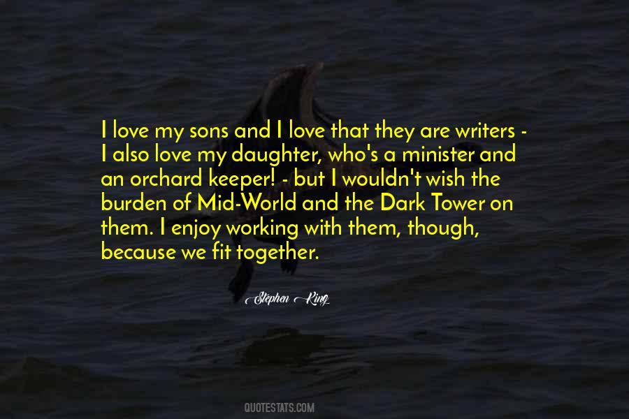 Dark Tower Love Quotes #552945