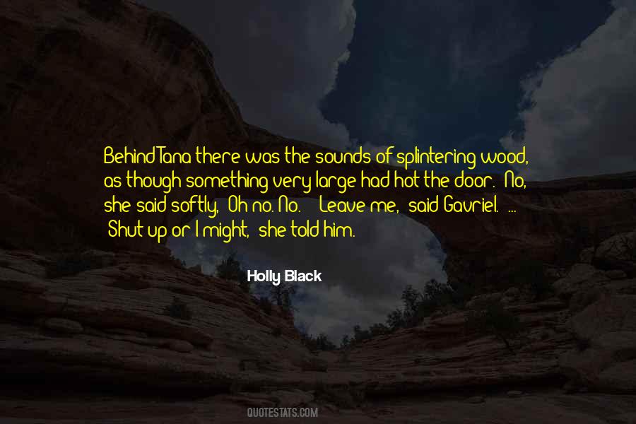 Dark Wood Quotes #240898