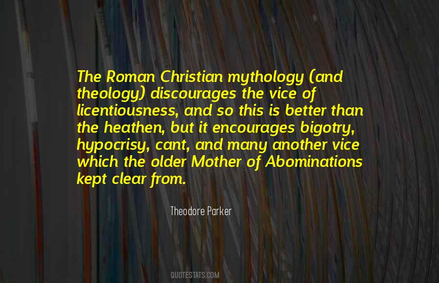 Christian Bigotry Quotes #984863