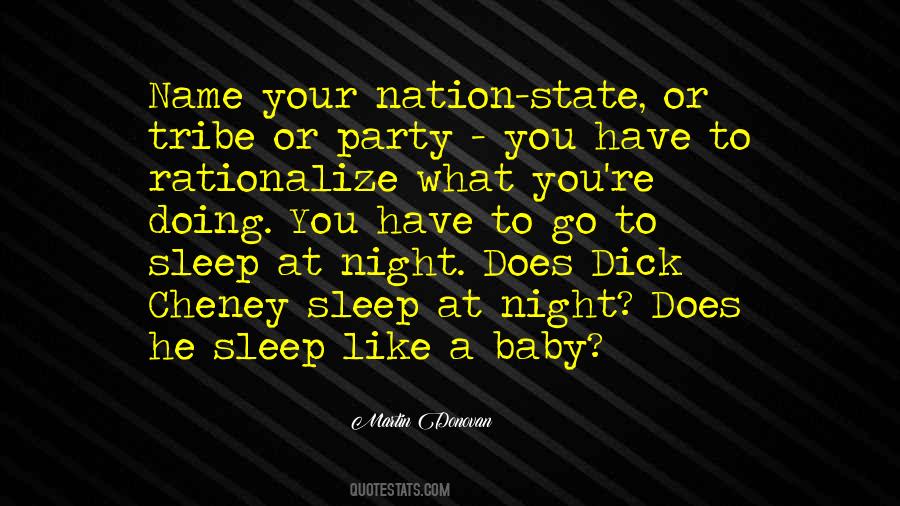 To Sleep At Night Quotes #1371368