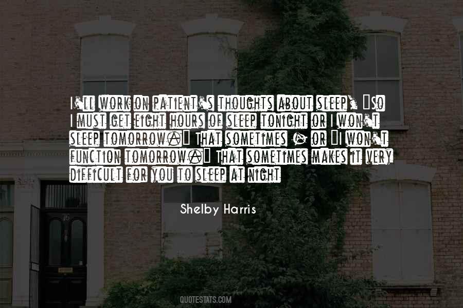 To Sleep At Night Quotes #1513803
