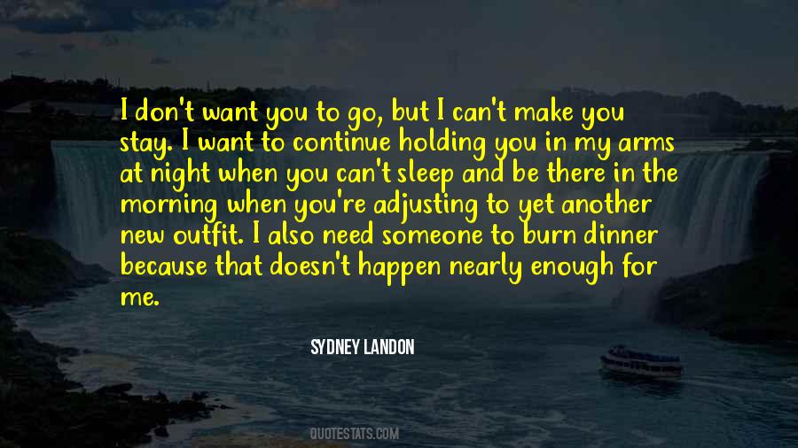 To Sleep At Night Quotes #19448