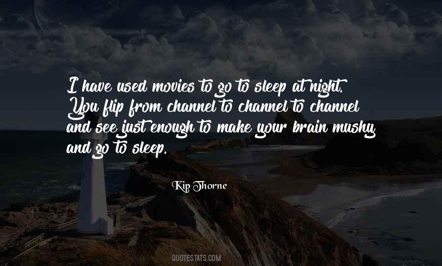 To Sleep At Night Quotes #21783