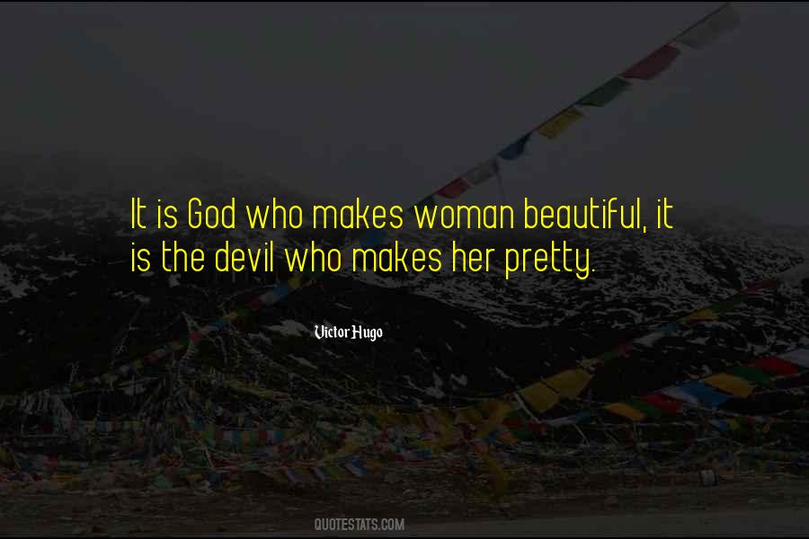 Devil And Woman Quotes #495601