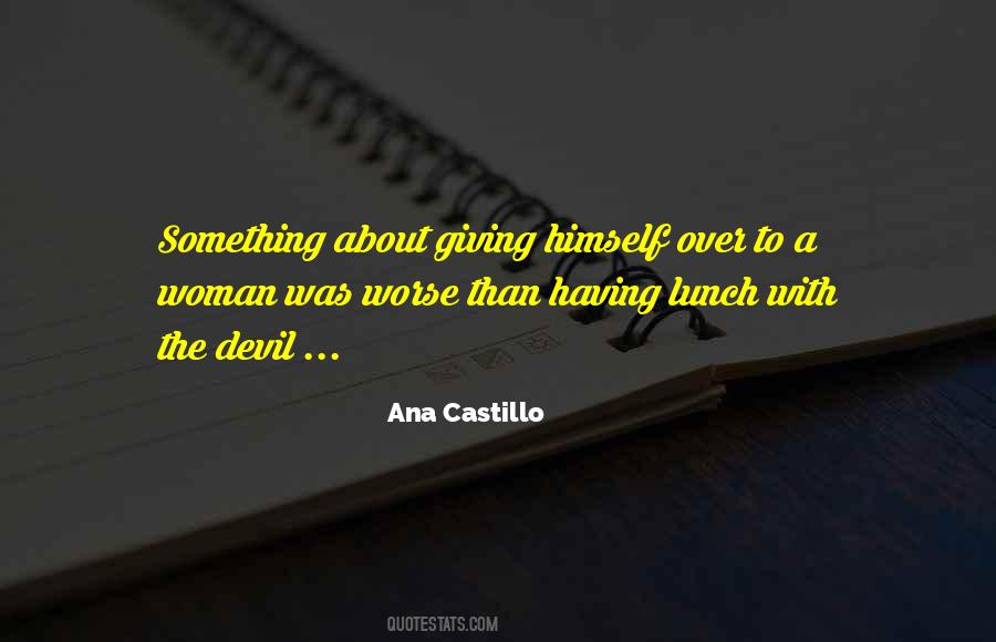 Devil And Woman Quotes #736917