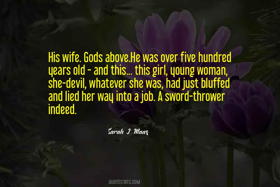 Devil And Woman Quotes #831269