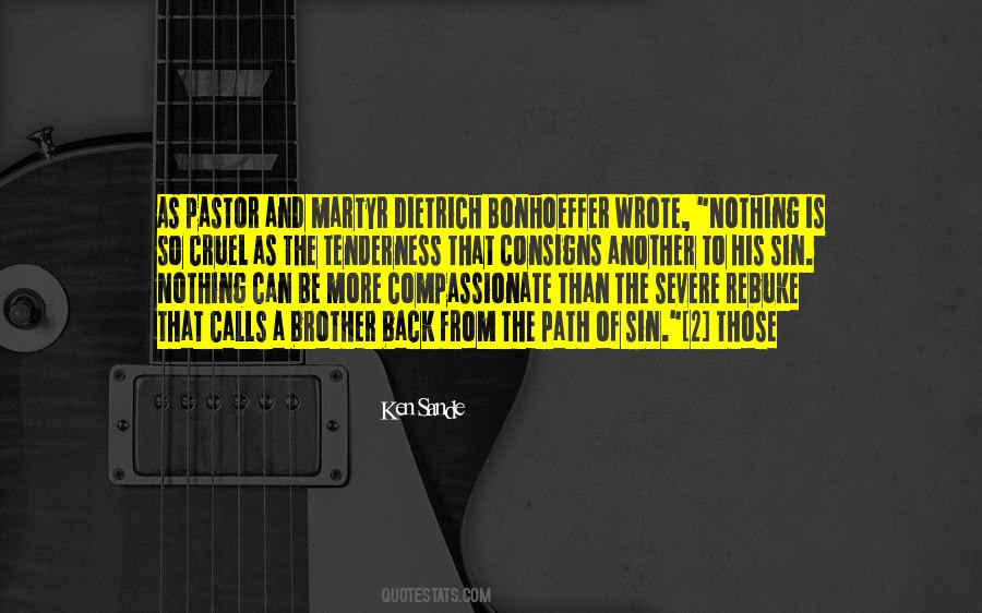 Bonhoeffer Pastor Quotes #466680