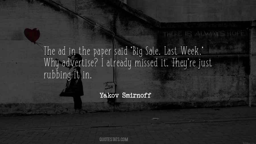 Why Advertise Quotes #1231112
