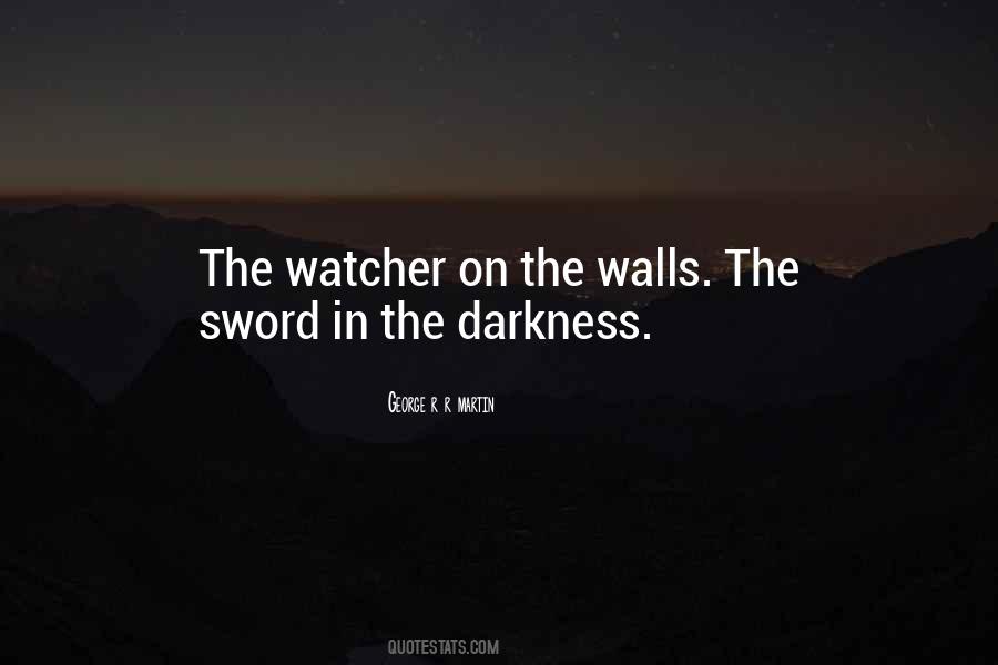 Darkness All Around Quotes #18371