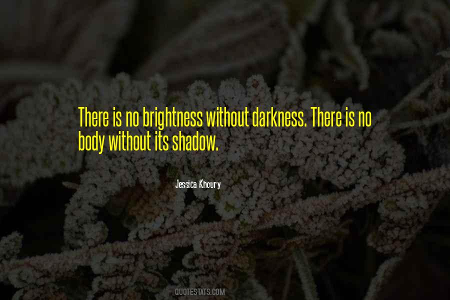 Darkness And Brightness Quotes #432211