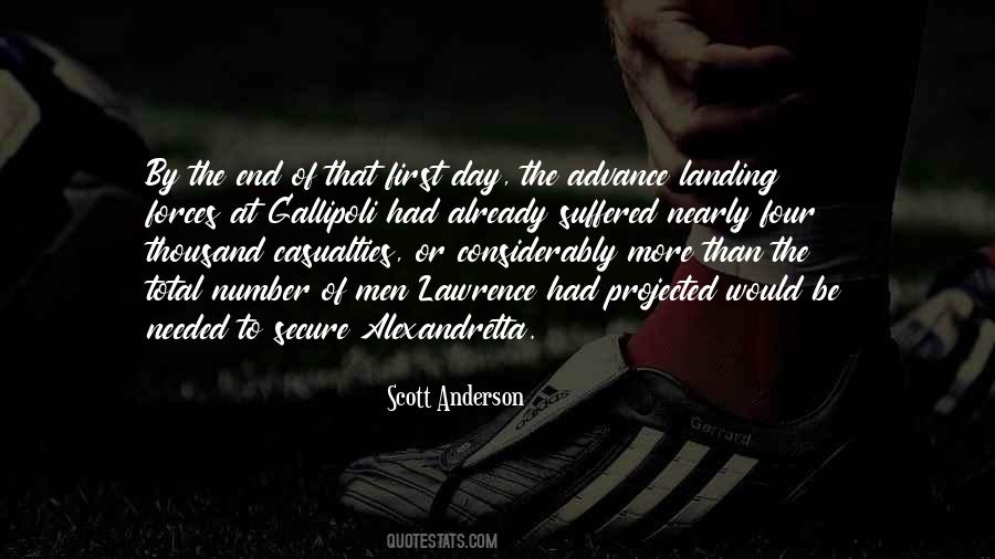 Landing At Gallipoli Quotes #840968