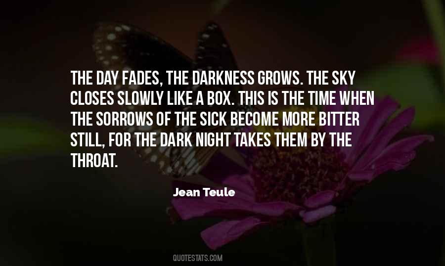 Darkness Fades Quotes #836181