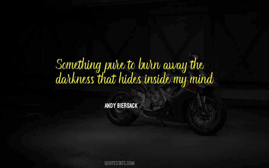 Darkness Hides Quotes #652030