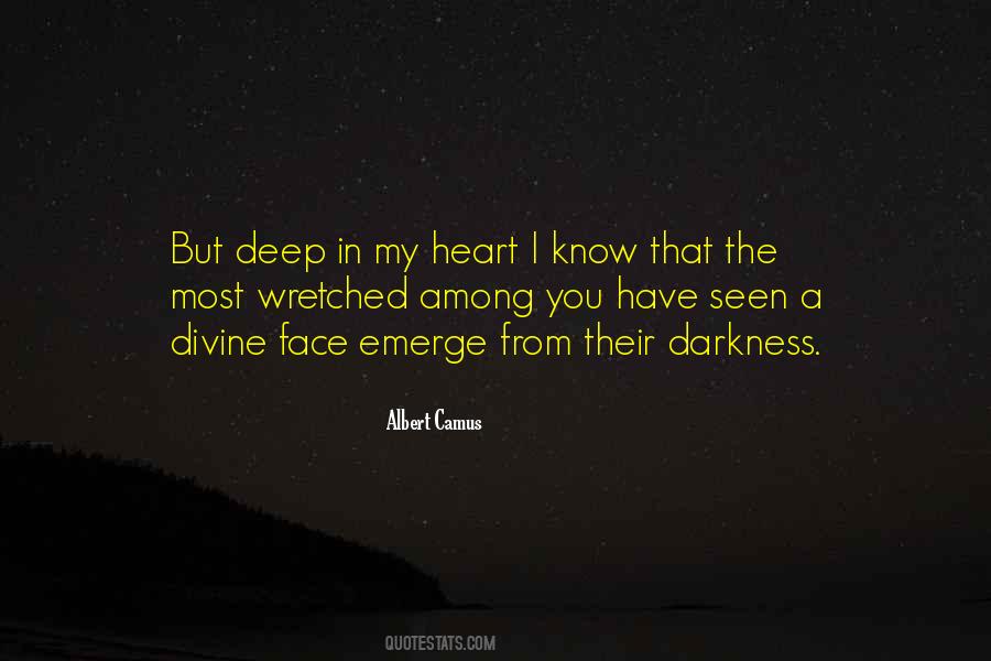 Darkness In My Heart Quotes #1279415