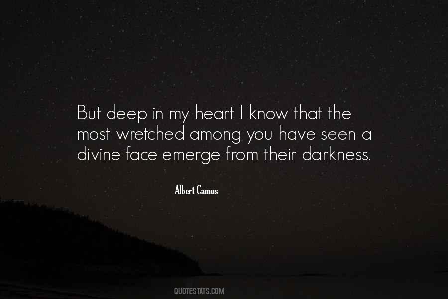 Darkness In The Heart Quotes #1279415