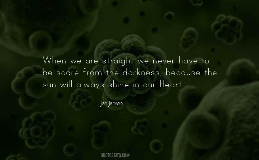 Darkness In The Heart Quotes #755211