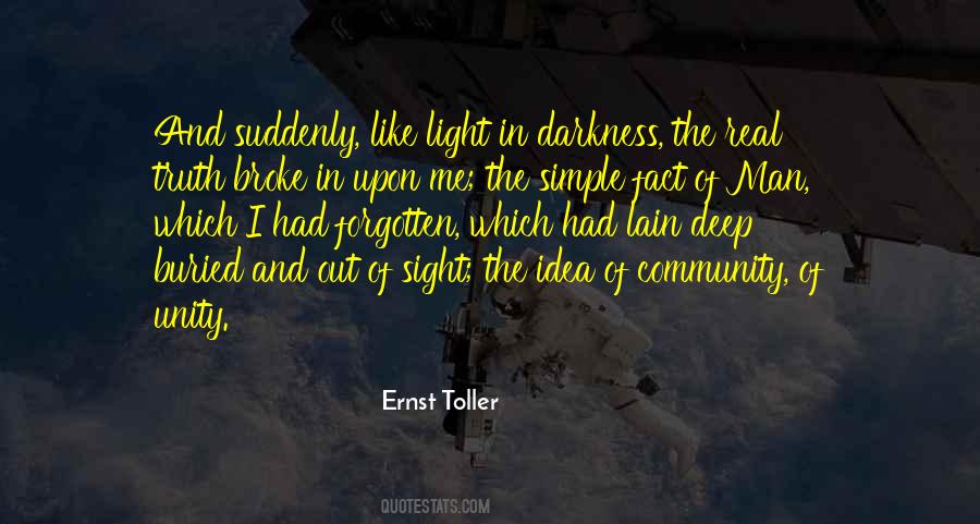 Darkness In The Light Quotes #173545