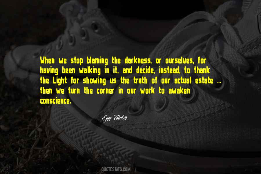 Darkness In Us Quotes #997328