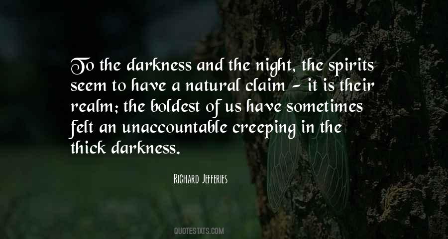 Darkness Of The Night Quotes #67982