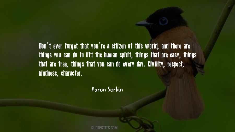 Civility And Respect Quotes #198670