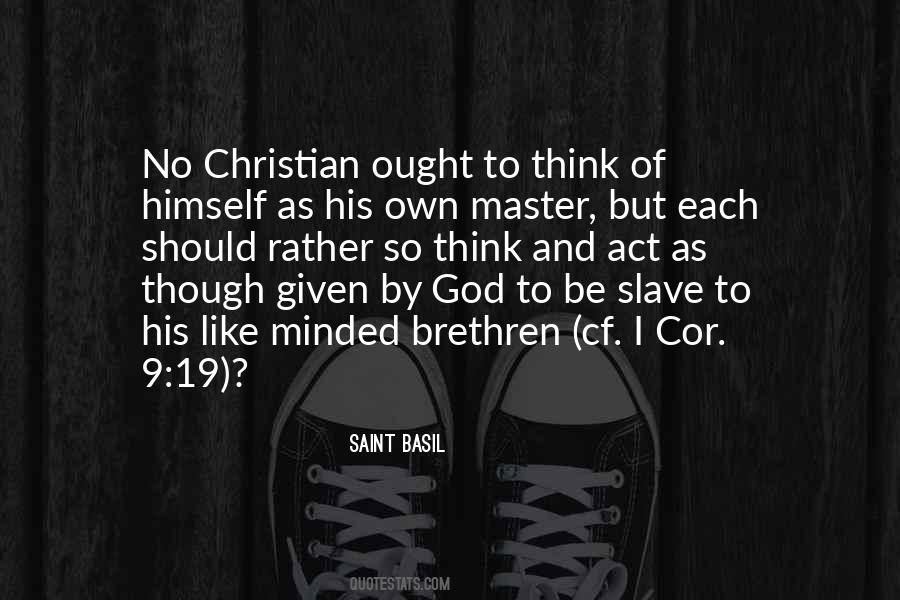 Act Like A Christian Quotes #992072