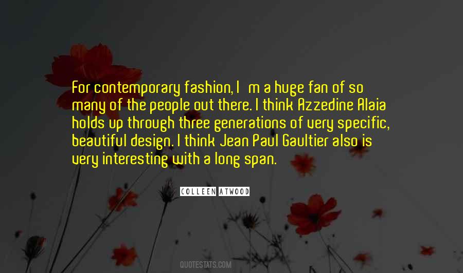 Gaultier Fashion Quotes #1515964