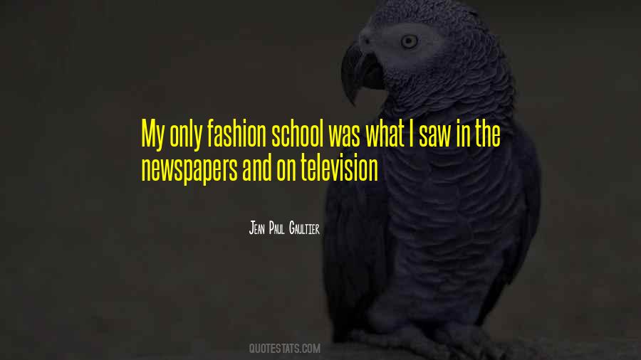 Gaultier Fashion Quotes #822708