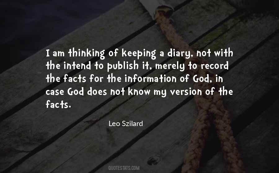 Szilard Leo Quotes #1434796