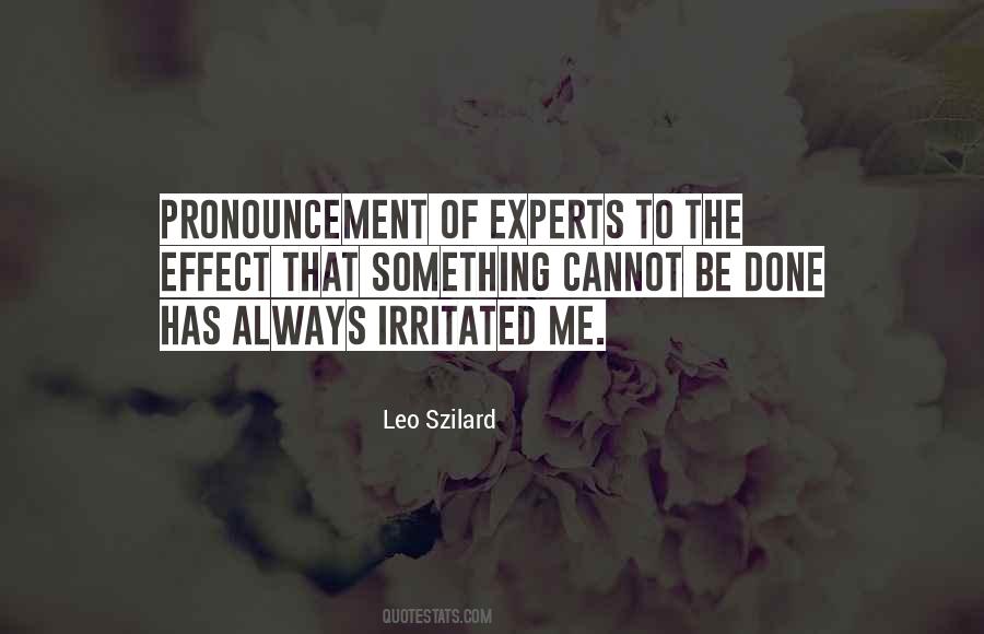 Szilard Leo Quotes #965254