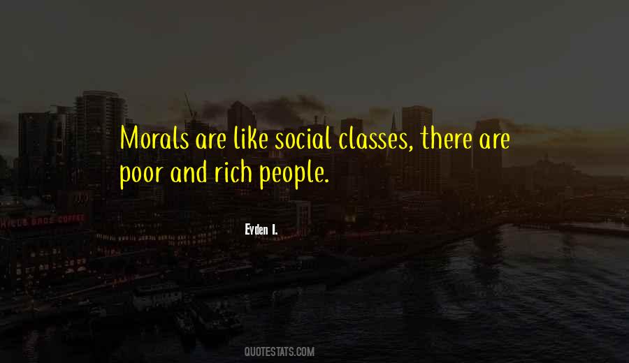 Poor And Rich People Quotes #1300635