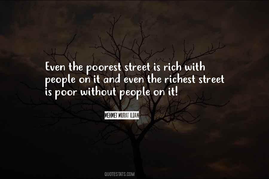 Poor And Rich People Quotes #940616