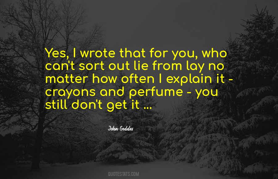 Love Perfume Quotes #1545702