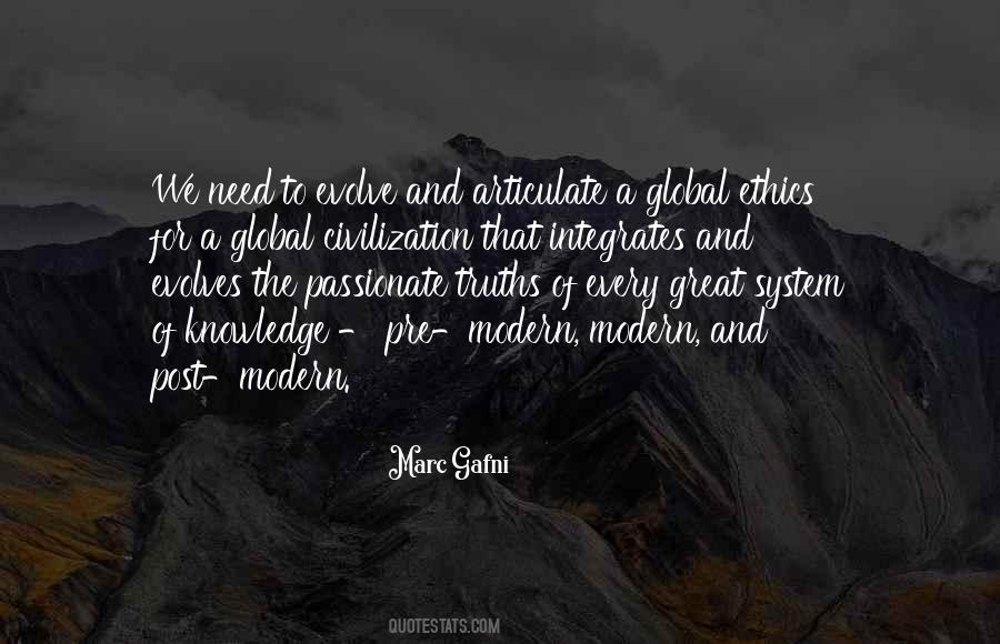 Global Civilization Quotes #1400360