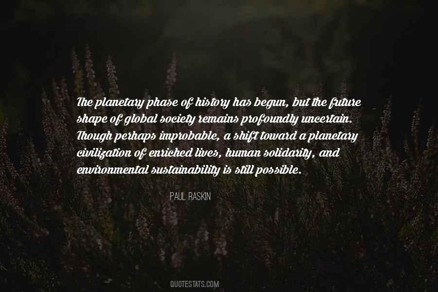 Global Civilization Quotes #166576