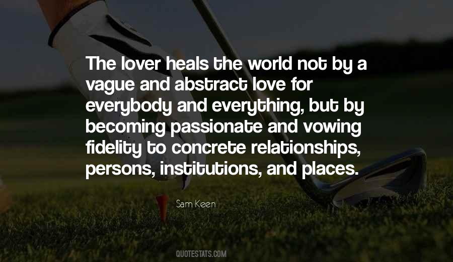 Love For The World Quotes #93613