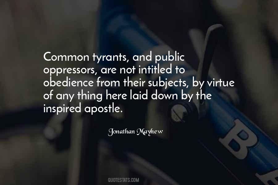 My Oppressors Quotes #307254