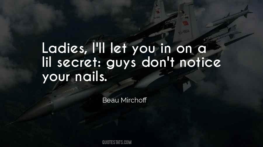 Let You In Quotes #1231411