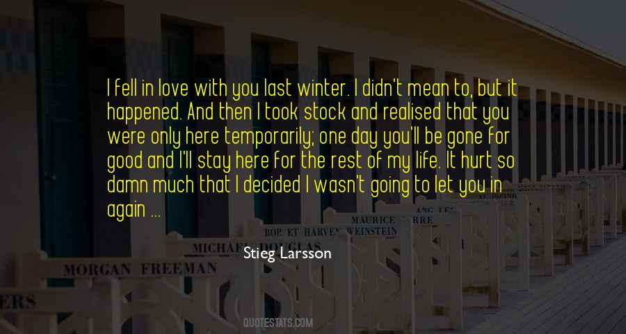 Let You In Quotes #1540552