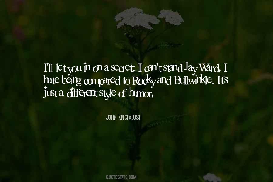 Let You In Quotes #643829