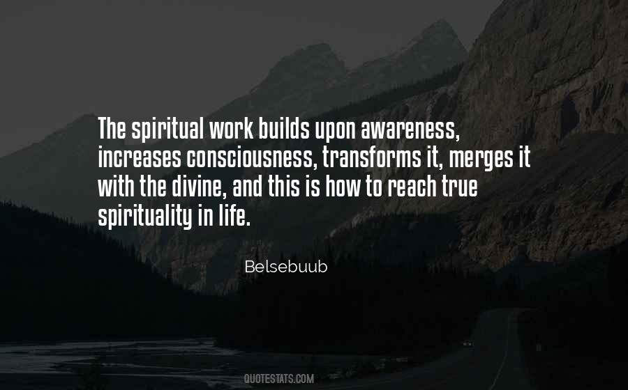 Spiritual Work Quotes #481935